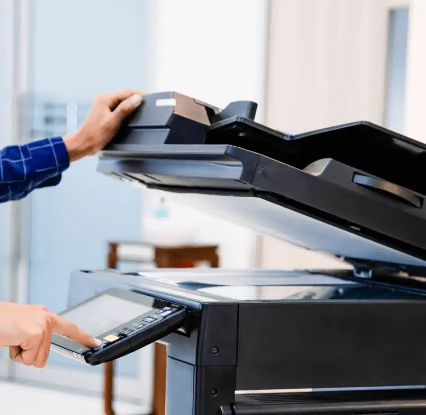 Impression de documents sur photocopieur multifonction – Copy Shop Erasme, Anderlecht
